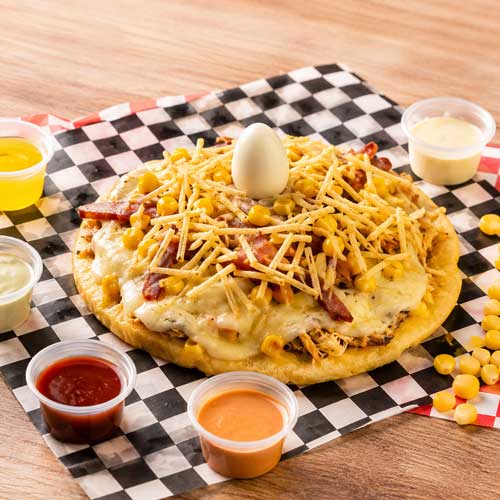 Patacón con Pollo